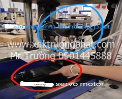 Máy hút định hình nắp cốc, nắp ly nhựa servo