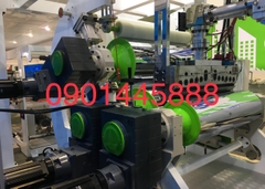 Máy cán màng PET miễn sấy (trục vít đôi 85 ) một lớp