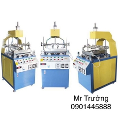 Máy gấp mép 3 biên khay nhựa định hình