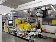 Máy  cán màng PET trục vít đôi 70 miễn sấy