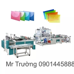 Máy làm Túi khuy bấm/ file clear bag / file đựng tài liệu/ bìa hồ sơ/ túi clear