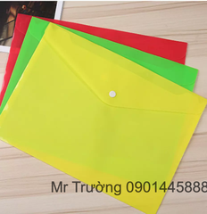 Máy làm Túi khuy bấm/ file clear bag / file đựng tài liệu/ bìa hồ sơ/ túi clear