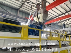 Máy cán màng PET khổ 800mm Thu cuộn 3