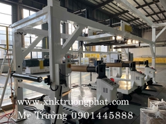 Máy cán màng PET khổ 800mm Thu cuộn 3