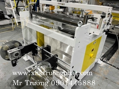 Máy cán màng PET khổ 800mm Thu cuộn 3