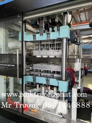 Máy hút định hình khay nhưạ 3 trạm full servo