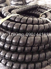 Máy đùn lò xo  nhựa bọc ống thủy lực