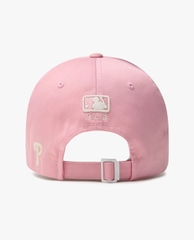 Mũ MLB Chữ Thêu - Hồng