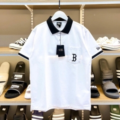 Polo B thêu cổ màu