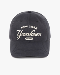 Mũ MLB Chữ Thêu - Xám