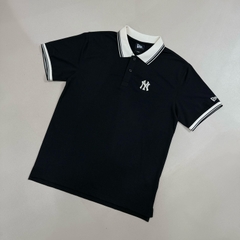 Polo NY Viền Logo Thêu