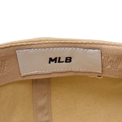 Mũ MLB Chữ Thêu - Be