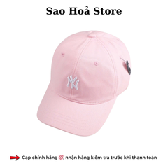 Mũ MLB Logo Nhỏ - Hồng