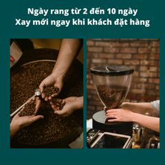 Cà Phê Robusta Honey Rang Vừa – Hương Vị Đậm Đà, Hậu Ngọt Thanh, Gu Việt Đích Thực | Mokazana Coffee