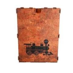 Mô hình Halom booknook DIY 1940 Train Cabin Phiên bản đặc biệt