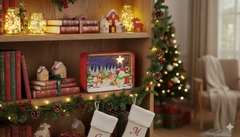 Halom đồ decor Đêm Giáng sinh Christmas Night