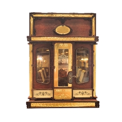 Mô hình Halom booknook DIY 1940 Train Cabin Phiên bản đặc biệt