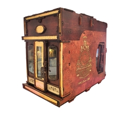 Mô hình Halom booknook DIY 1940 Train Cabin Phiên bản đặc biệt