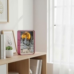 Halom booknook Snow Moon Trăng Tuyết