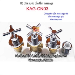 Bộ chia nước bồn tắm massage KAG-CN03