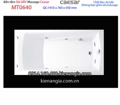 Bồn dài xây Caesarbồn nằm 14 mét massage Caesar-MT0640
