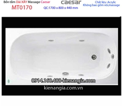 Bồn dài xây Caesarbồn nằm 17 mét massage Caesar- MT0170