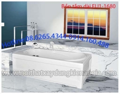 Bồn tắm dài chân yếm Acrylic EUROCA EU1-1680