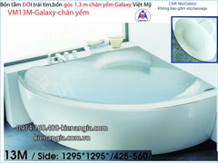 Bồn tắm góc galaxy chân yếm 13 mét  Việt Mỹ  VM13M-Galaxy