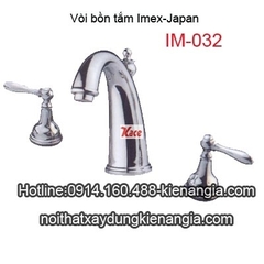 Vòi bồn tắmvòi lavabo âm bàn 3 lỗ Imex-Japan IM-032