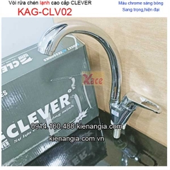 Vòi rửa chén lạnh gật gù cao cấp Clever-KAG-CLV02