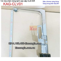 Vòi rửa chén nóng lạnh cao cấp Clever-KAG-CLV01