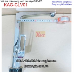 Vòi rửa chén nóng lạnh cao cấp Clever-KAG-CLV01