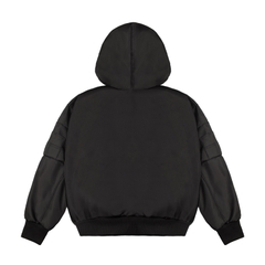 DSW Double Box Hooded Bomber Jacket