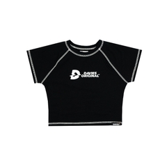 DSS Croptop Davies Seam-BLACK