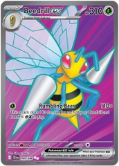 Thẻ hình Pokemon Beedrill ex 098/086 - Lá bài lẻ Chaos Rising Ultra Rare tiếng Anh chính hãng
