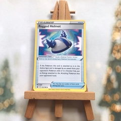 Thẻ hình Pokemon Rugged Helmet 152/198 - Lá bài lẻ Chilling Reign Uncommon Reverse Holo tiếng Anh chính hãng