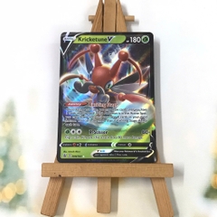 Thẻ hình Pokemon Kricketune V 006/163 - Lá bài lẻ Battle Style Ultra Rare tiếng Anh chính hãng