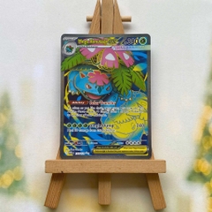 Thẻ hình Pokemon Mega Venusaur ex 155/132 - Lá bài lẻ Mega Evolution Full Art Ultra Rare tiếng Anh chính hãng