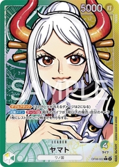 Thẻ hình One Piece Yamato OP06-022 L Parallel - Lá bài lẻ Wings of the Captain OP06 tiếng Nhật chính hãng