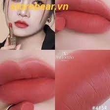 Son Valentino Spike Buttery Matte Lip Color 415R Velvet Màu Đỏ Hồng