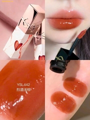 Son Kem YSL Vinyl Cream 442 Limited Edition - Cam Đất Vân Đá