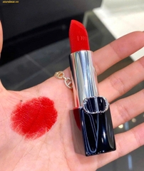 Son Rouge Dior Couture Colour Lipstick Velvet Finish Màu 777 Fahrenheit Đỏ Cam Size Mini - Mini Fullbox