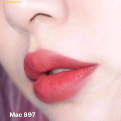Son MAC 897 Stay Curious Màu Đỏ Hồng