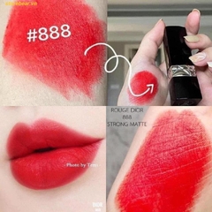 Son Dior 888 Strong Red Velvet Limited Lunar - Fullsize Fullbox