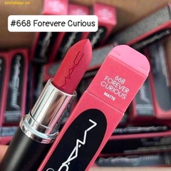 Son Mac 668 Forever Curious đỏ hồng đậm