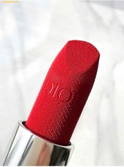 Son Rouge Dior Couture Colour Lipstick Velvet Finish Màu 777 Fahrenheit Đỏ Cam Size Mini - Mini Fullbox