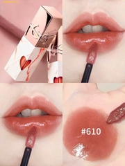 Son YSL Inks Vinyl Cream Limited Edition 610 Màu Cam Nude - Vân Đá
