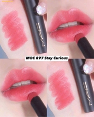 Son MAC 897 Stay Curious Màu Đỏ Hồng