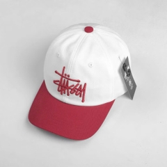 CAP STUSSY TRẮNG ĐỎ