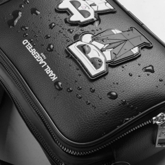 KARL LAGERFELD BLACK - TWIN LOGO